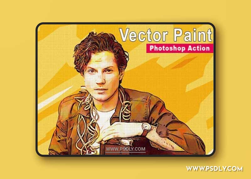 GraphicRiver - Vector Paint Photoshop Action 24804341