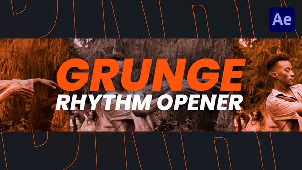 Videohive Grunge Rhythm Opener 32446055