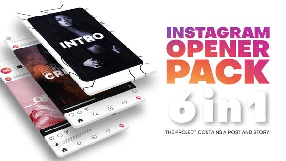 Videohive Instagram Opener Pack 31849446