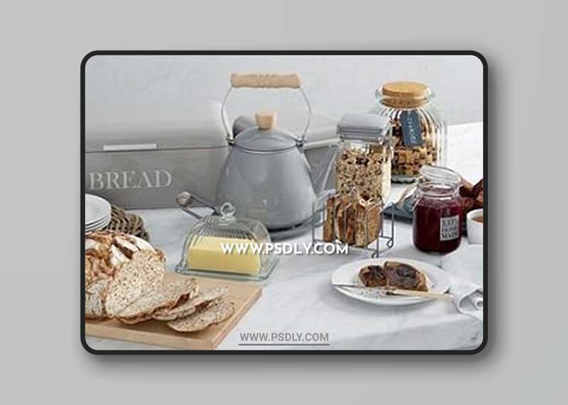 Kitchen Set 2 3d model