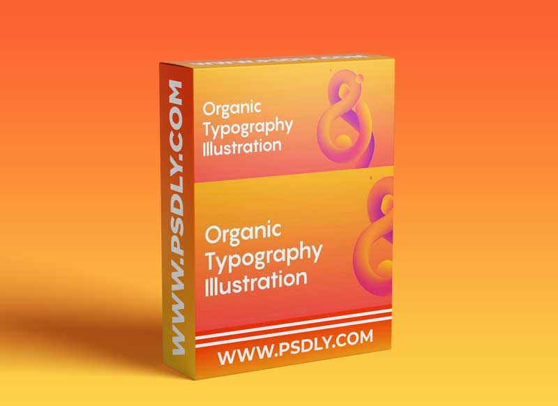 Learn in 10 - Organic Typography Illustration