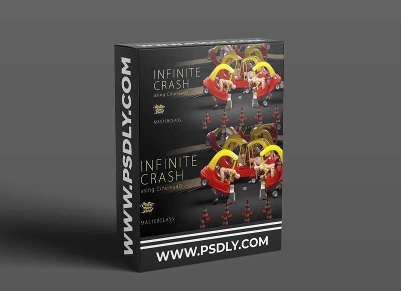 Motion Design School - Cinema 4D Infinite Crash