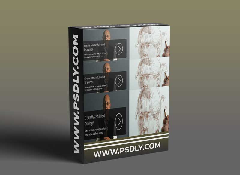 Constructive Head Drawing | Week 3: Planes of the Face, Continued with Glenn Vilppu