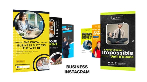 Videohive Business Instagram Post & Story B89 33041517