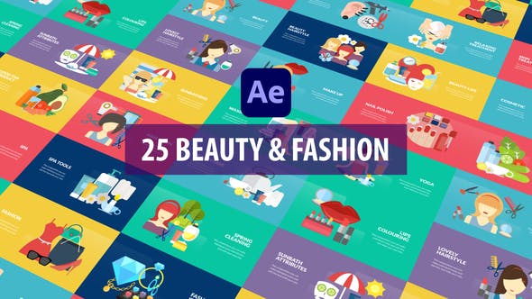 Videohive Beauty and Fashion Animation After Effects 33040739