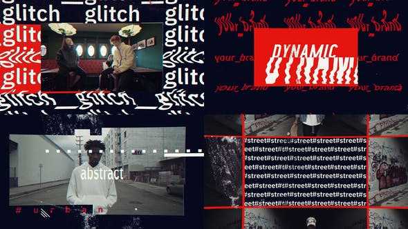 Videohive Glitch Urban Opener 25568577