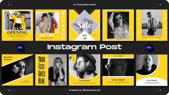 Videohive Instagram Posts v3 32915342