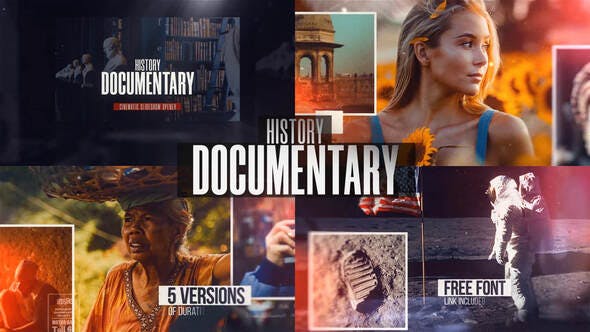 Videohive History Documentary Slideshow 32333859