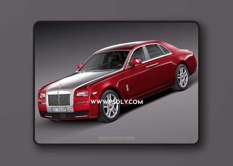 Rolls-Royce Ghost Series II 2015 3D Model