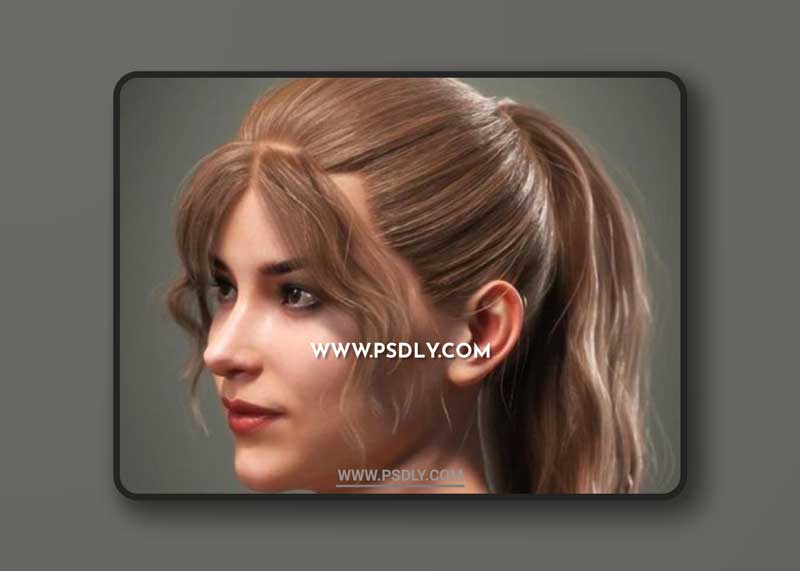 SP Hair 014 for Genesis 3 and 8 Female
