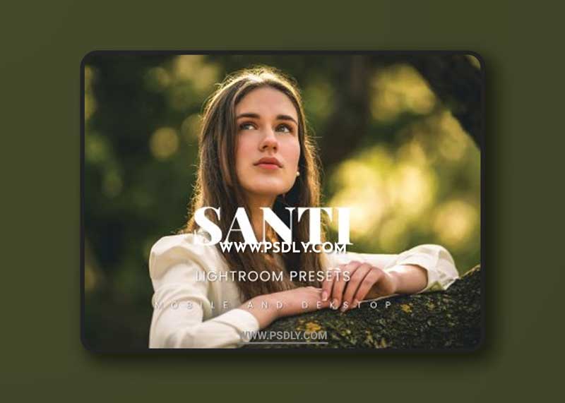 Santi Lightroom Presets Dekstop and Mobile