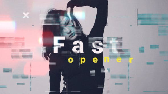 Videohive Glitch Fast Opener 20181926