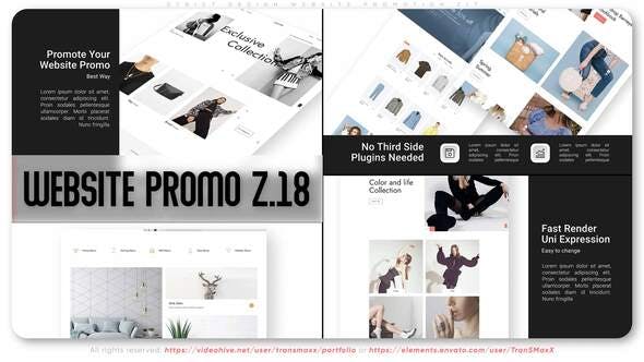Videohive Strict Design Website Promotion Z17 32965869