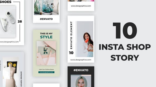 Videohive Shop Instagram Stories 33012986