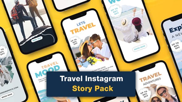 Videohive Travel Instagram Story Pack 32927665