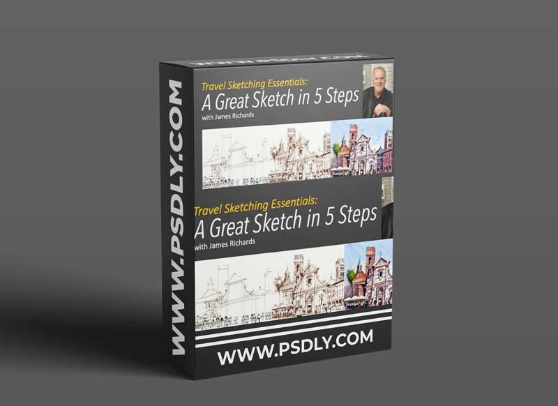 Travel Sketching Essentials: A Great Sketch in 5 Steps