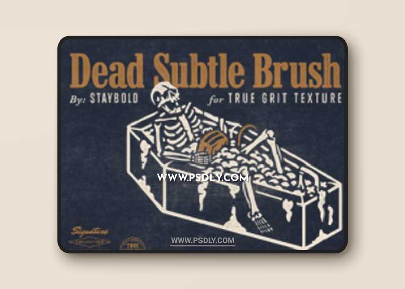 True Grit Texture Supply - Dead Subtle Brush Set
