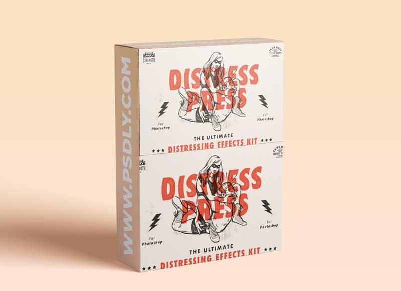 True Grit Texture Supply - Distress Press V1.3 for Photoshop