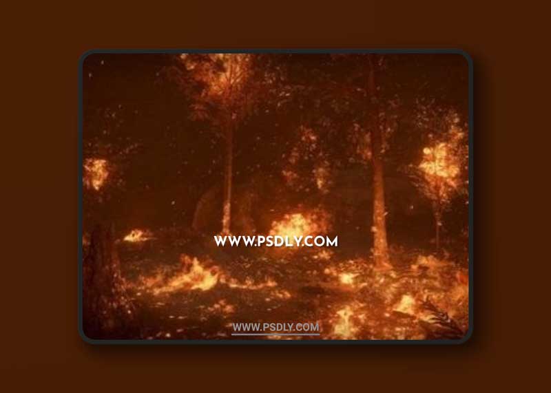 Unreal Engine - Forest Fire