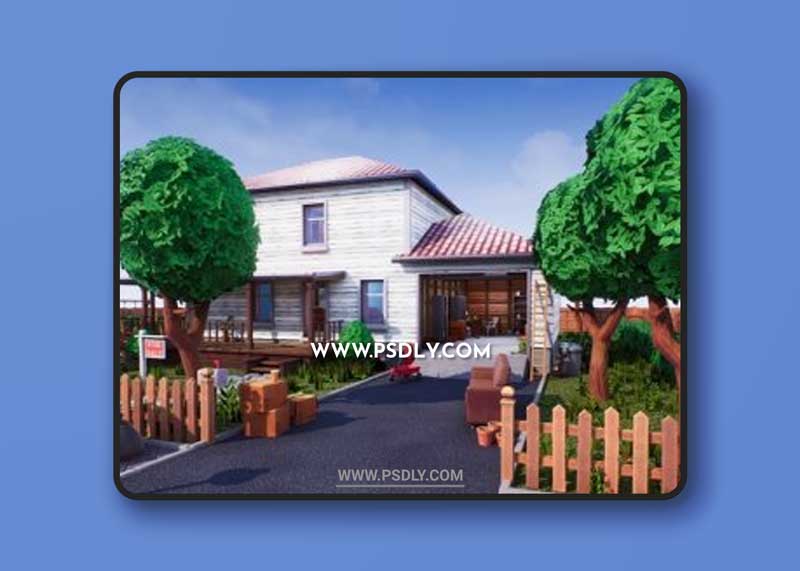 Unreal Engine - Stylized Town Assets Pack