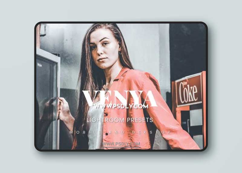 Venya Lightroom Presets Dekstop and Mobile