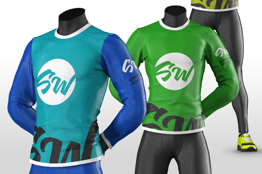 Longsleeve Mannequin Mockup