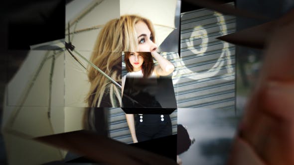 Videohive Folding Photo Intro 13487333