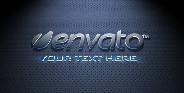 Videohive Extrusion Gold Blue 179168