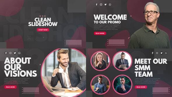 Videohive Clean Slideshow 32817212