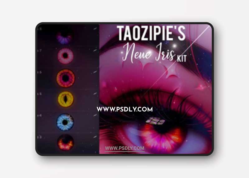 Iris Kit - Brushes Pack for Photoshop/Procreate/Medibang