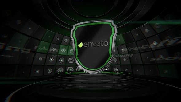 Videohive Sport Shield Logo 32981610