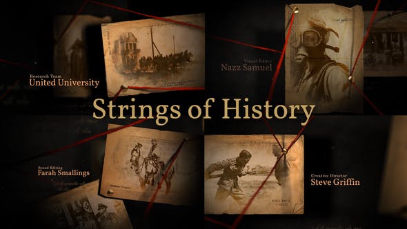Videohive Strings Of History 23601639