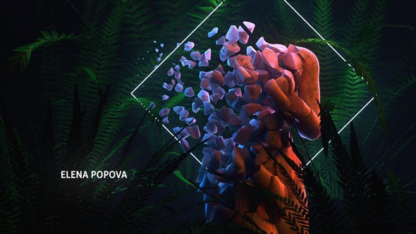 Videohive - Destructive Sculpture Titles - 24878635