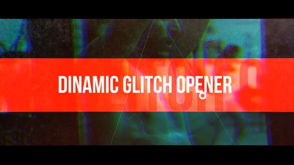 Videohive Dynamic Glitch Opener 17086039