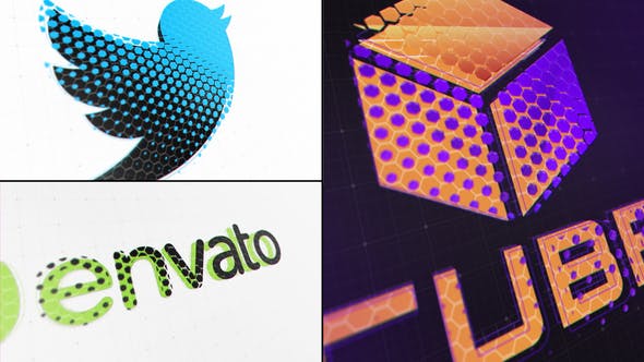 Videohive Hexagon Logo Reveal 33368564