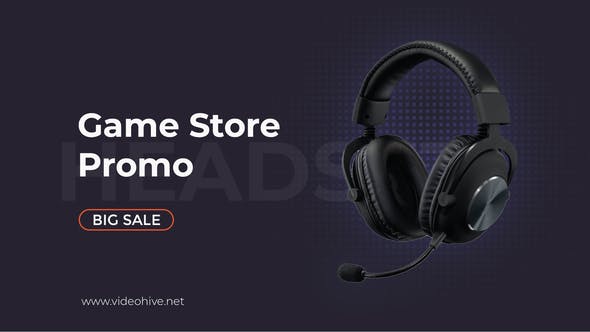 Videohive Sale Product Promo | Game Store B100 33228070