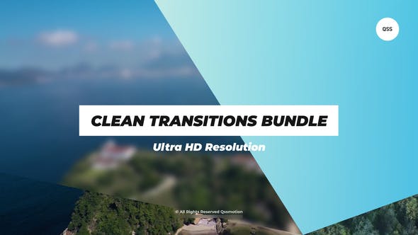 Videohive Clean Transitions Bundle 33367977