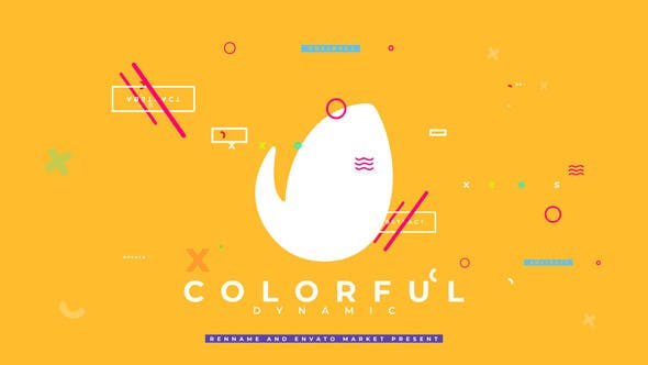 Videohive Colorful Logo Typo Intro 32695804