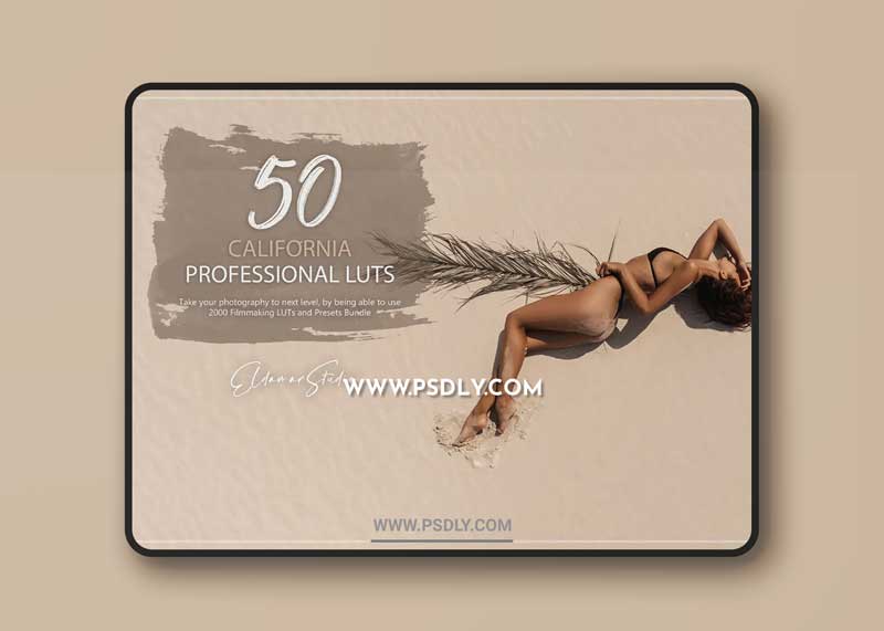 50 California LUTs and Presets Pack