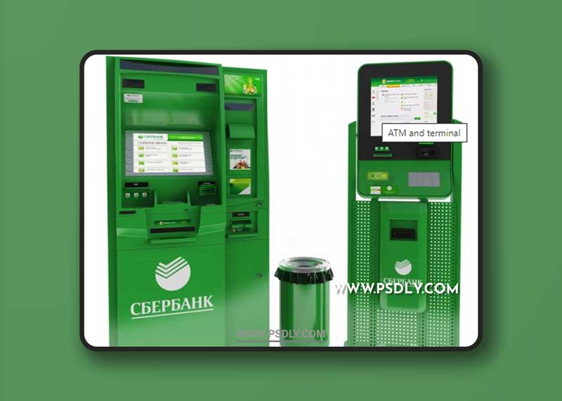 ATM and terminal 3D Model