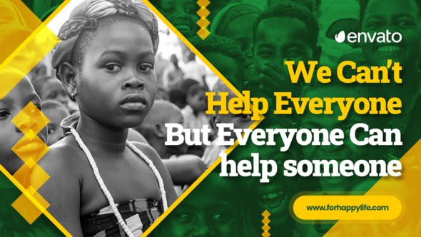 Videohive Help to Children Slideshow 33545892