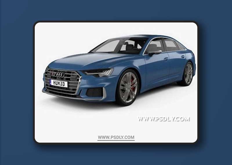 Audi S6 Sedan C8 2019 3D Model