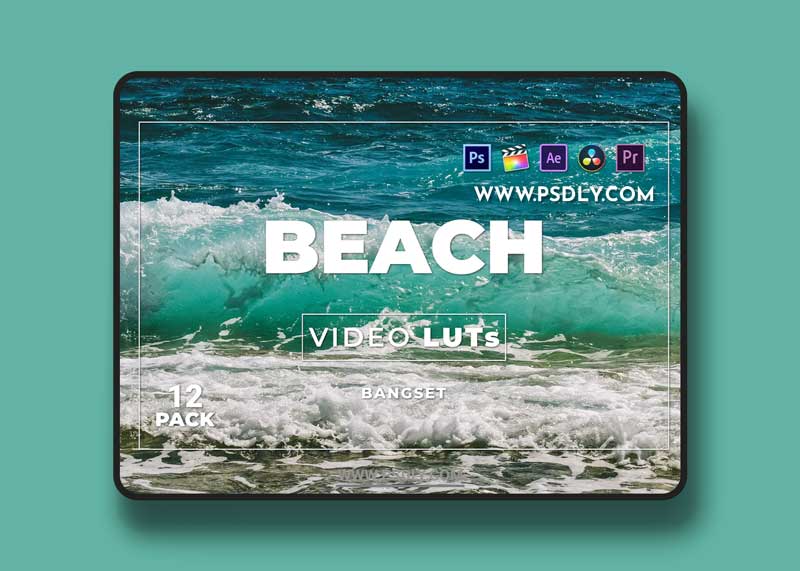 Bangset Beach Pack 12 Video LUTs
