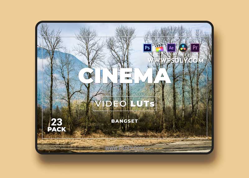 Bangset Cinema Pack 23 Video LUTs