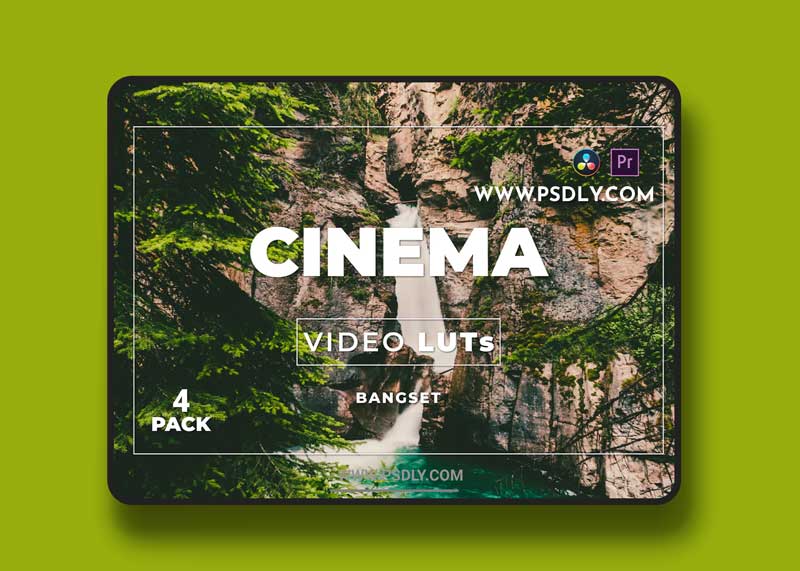Bangset Cinema Pack 4 Video LUTs