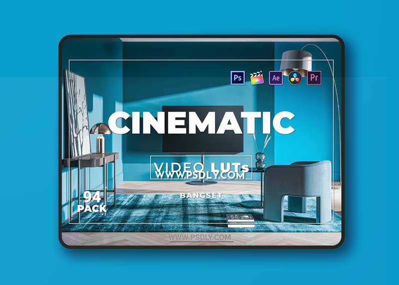 Bangset Cinematic Pack 94 Video LUTs LCYV736
