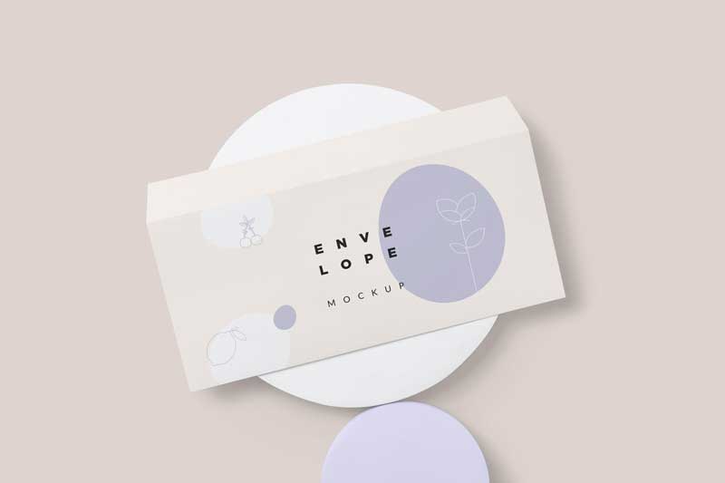 Business Size Envelope Mockups NUR7CD4