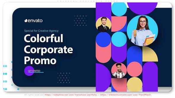 Videohive Colorful Corporate Promo 33306240