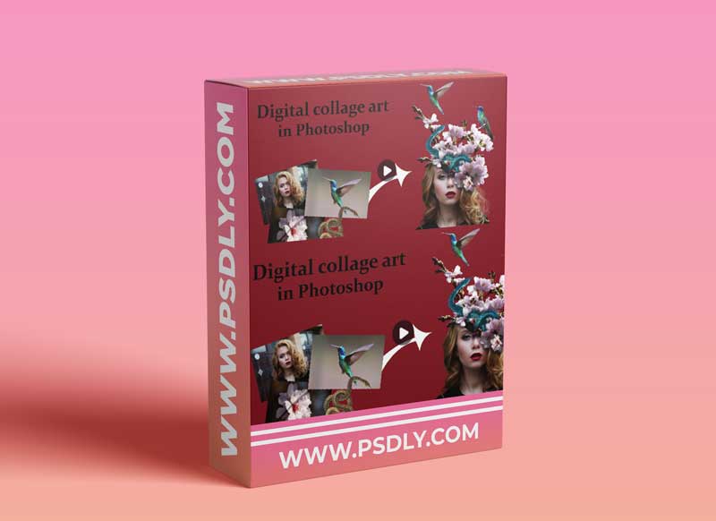 Create digital collage art in Photoshop