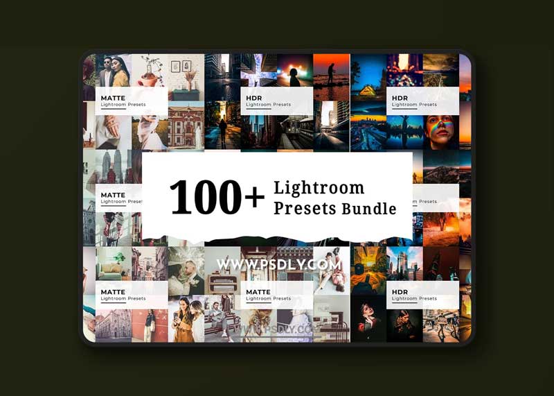 CreativeMarket - 100+ Lightroom Presets Bundle 6222708